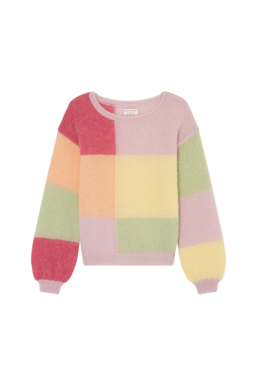 Des Petits Hauts Pull Bradley Mohair Multico MOHAIRMULTICO Best Sale