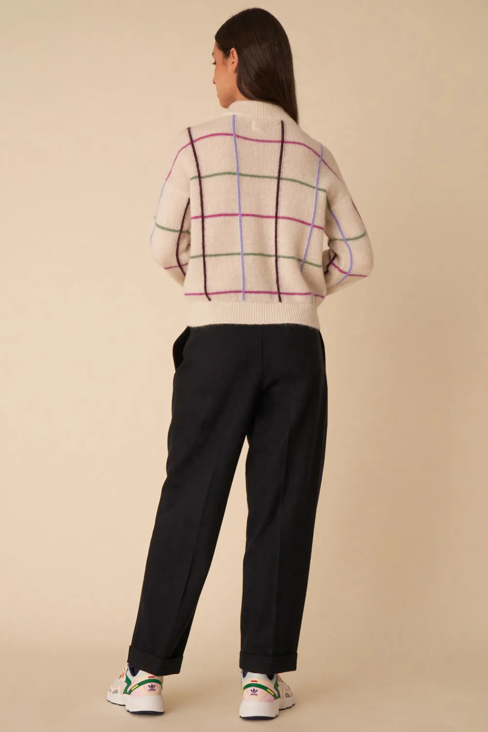 Des Petits Hauts pull chandler ecru/multico Shop