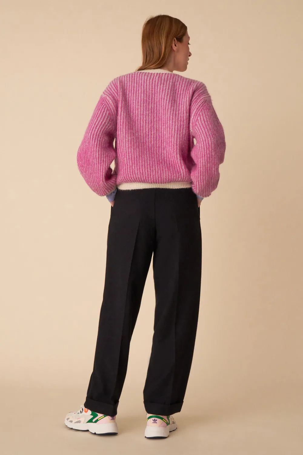 Des Petits Hauts pull chanone ecru/crush Flash Sale