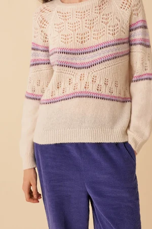 Des Petits Hauts pull charlize ECRU Clearance