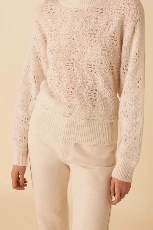 Des Petits Hauts pull chase ECRU Online