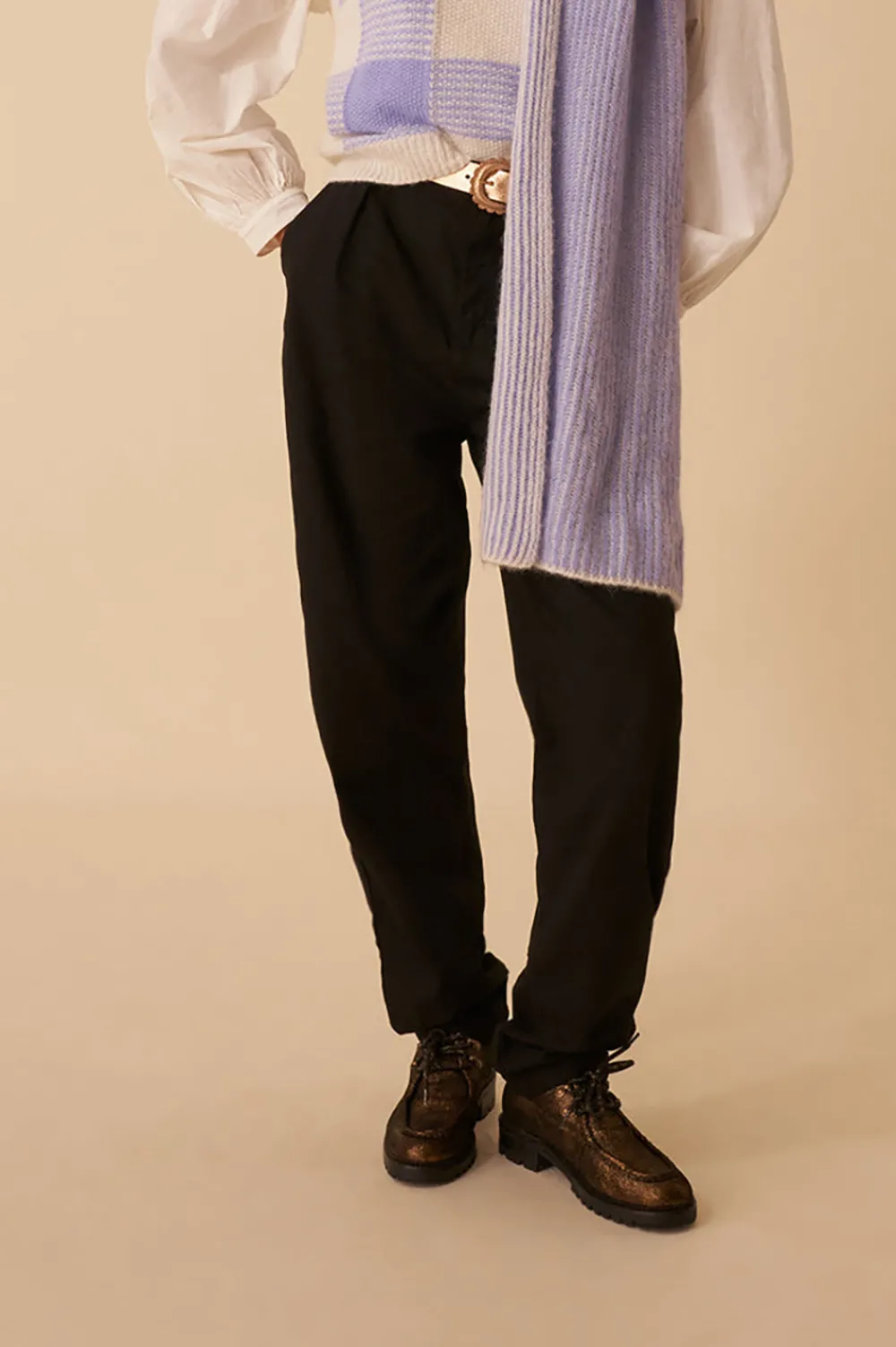 Des Petits Hauts pull cheldon ecru/glacon New