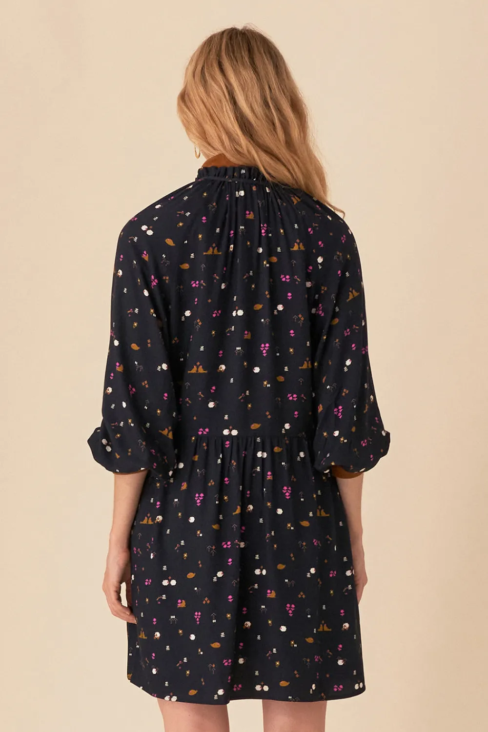 Des Petits Hauts robe en viscose imprimée toulouse WALY Cheap