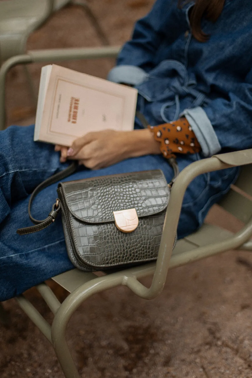 Des Petits Hauts Sac Lenny croco Pickles CROCOPICKLES New