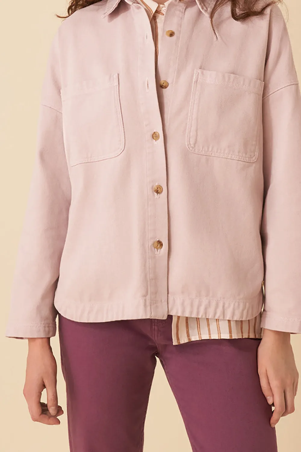 Des Petits Hauts surchemise loukian MILKSHAKE Store