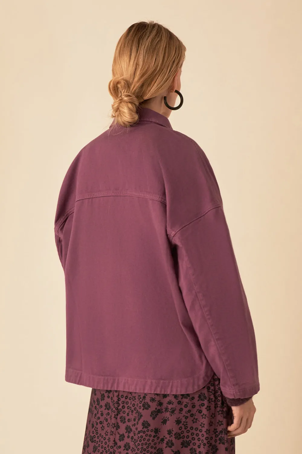 Des Petits Hauts surchemise loukian VIOLETTE Clearance