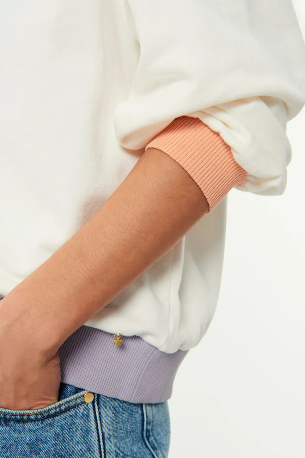 Des Petits Hauts Sweat Kanailles CREME Cheap
