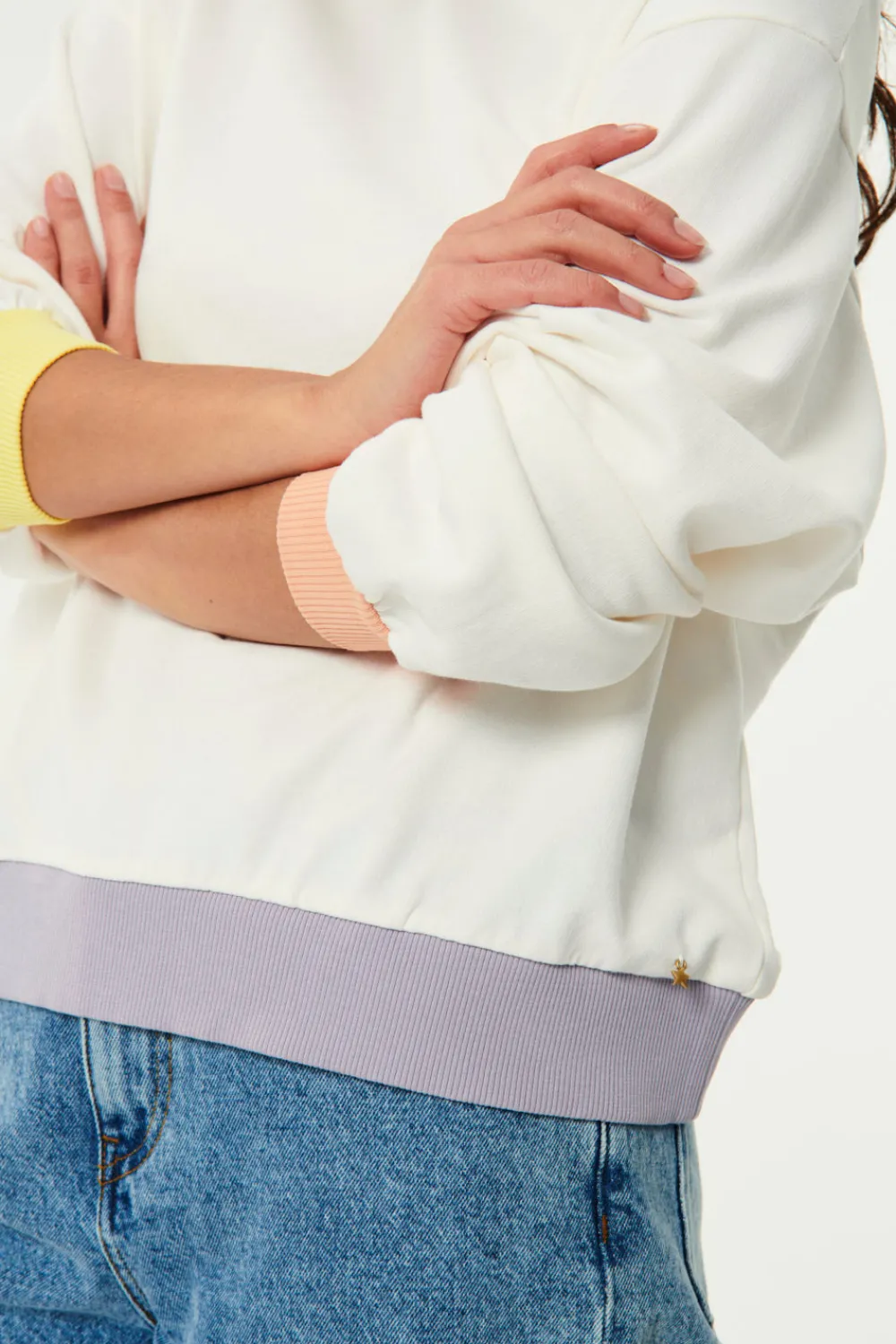 Des Petits Hauts Sweat Kanailles CREME Cheap