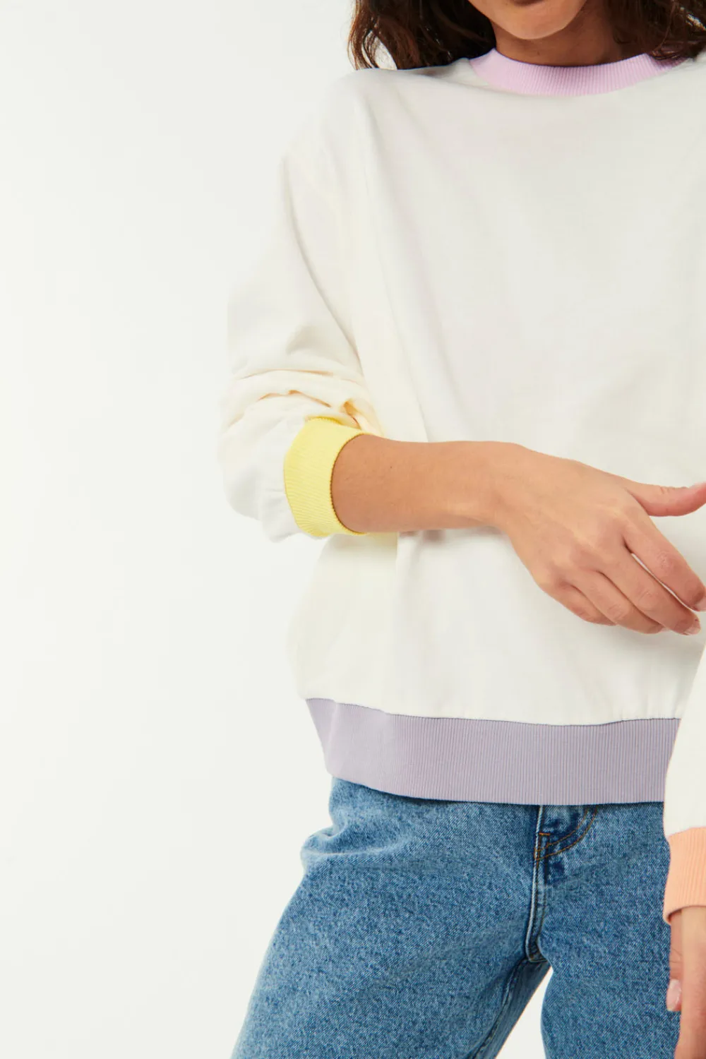 Des Petits Hauts Sweat Kanailles CREME Cheap