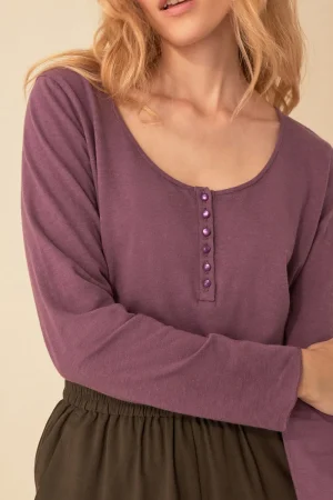 Des Petits Hauts tee-shirt gatsby VIOLETTE New