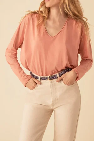 Des Petits Hauts tee-shirt hiris PRALINE Sale