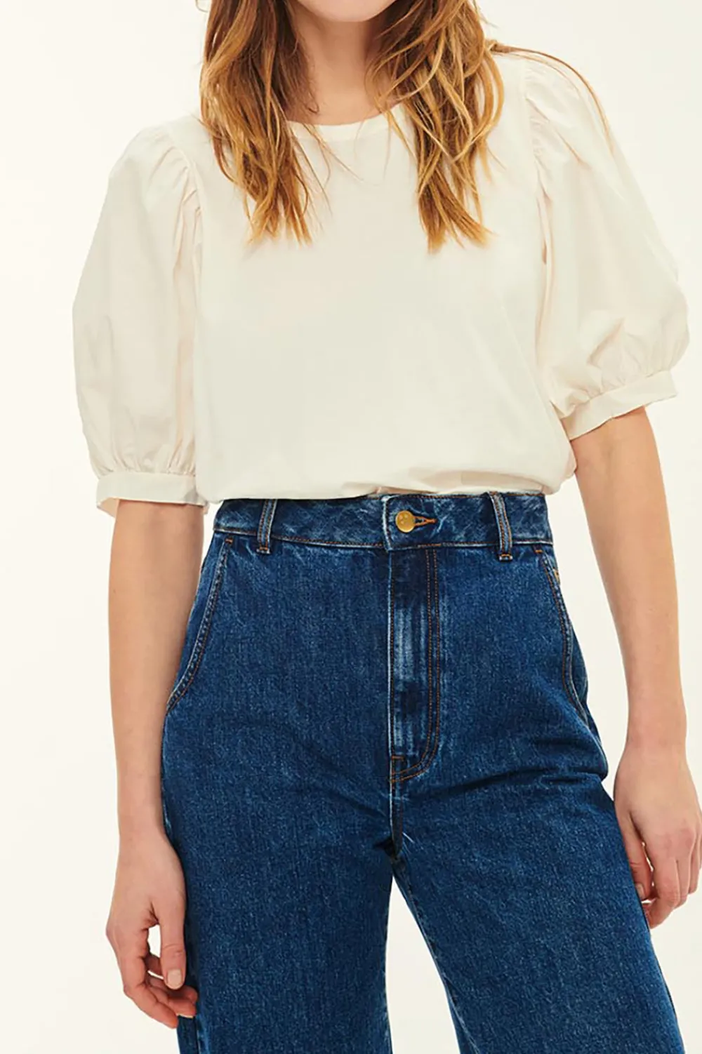 Des Petits Hauts Tee-shirt Kaleb ECRU Clearance