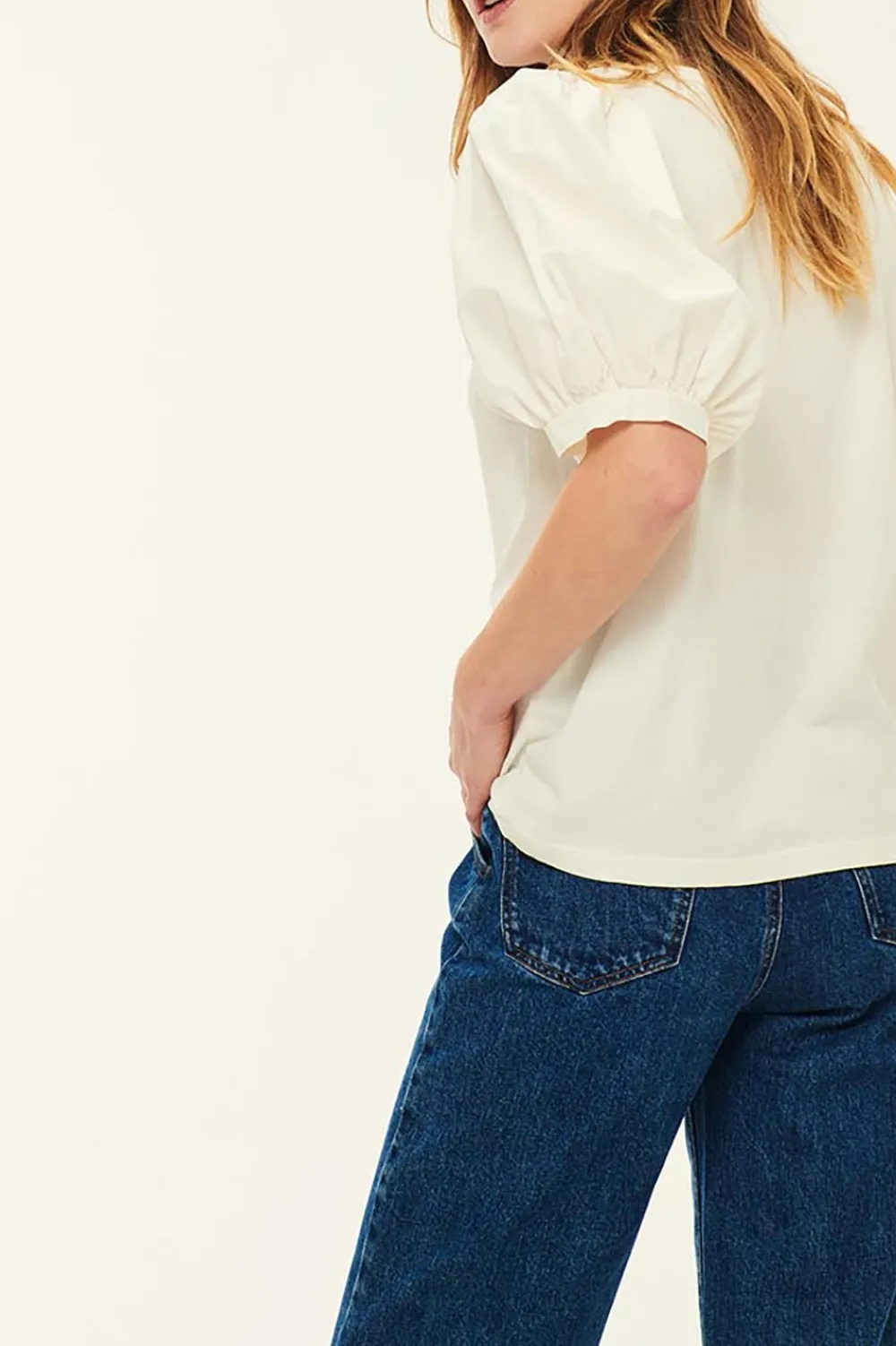 Des Petits Hauts Tee-shirt Kaleb ECRU Clearance