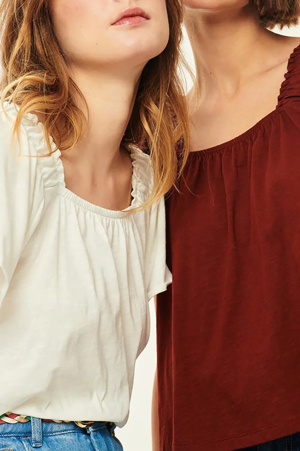 Des Petits Hauts Tee-shirt Zalam PECAN Best