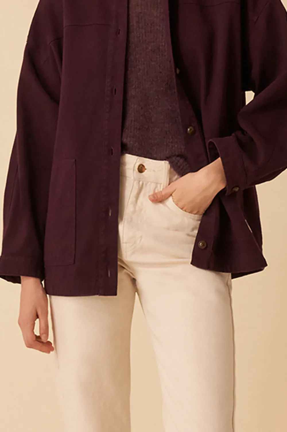 Des Petits Hauts veste elmita BLUEBERRY New