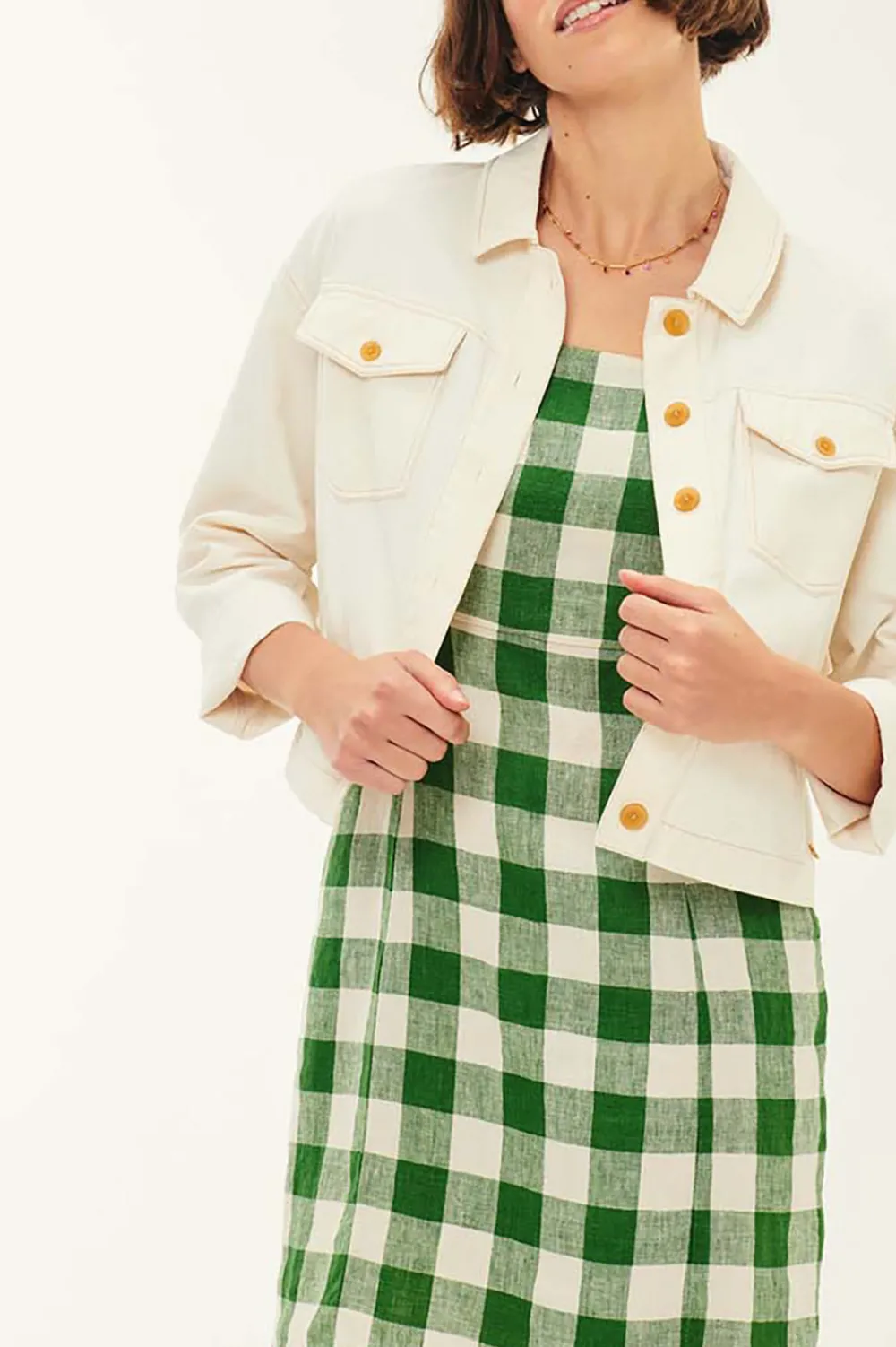 Des Petits Hauts Veste Emazio CREME New