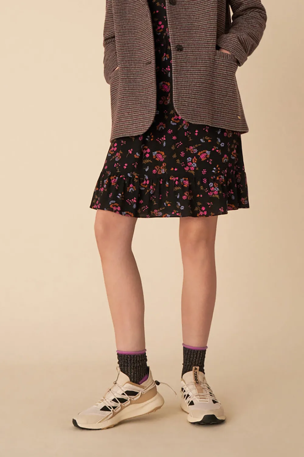 Des Petits Hauts veste ernestine carreaux alison CARREAUXALISON Online