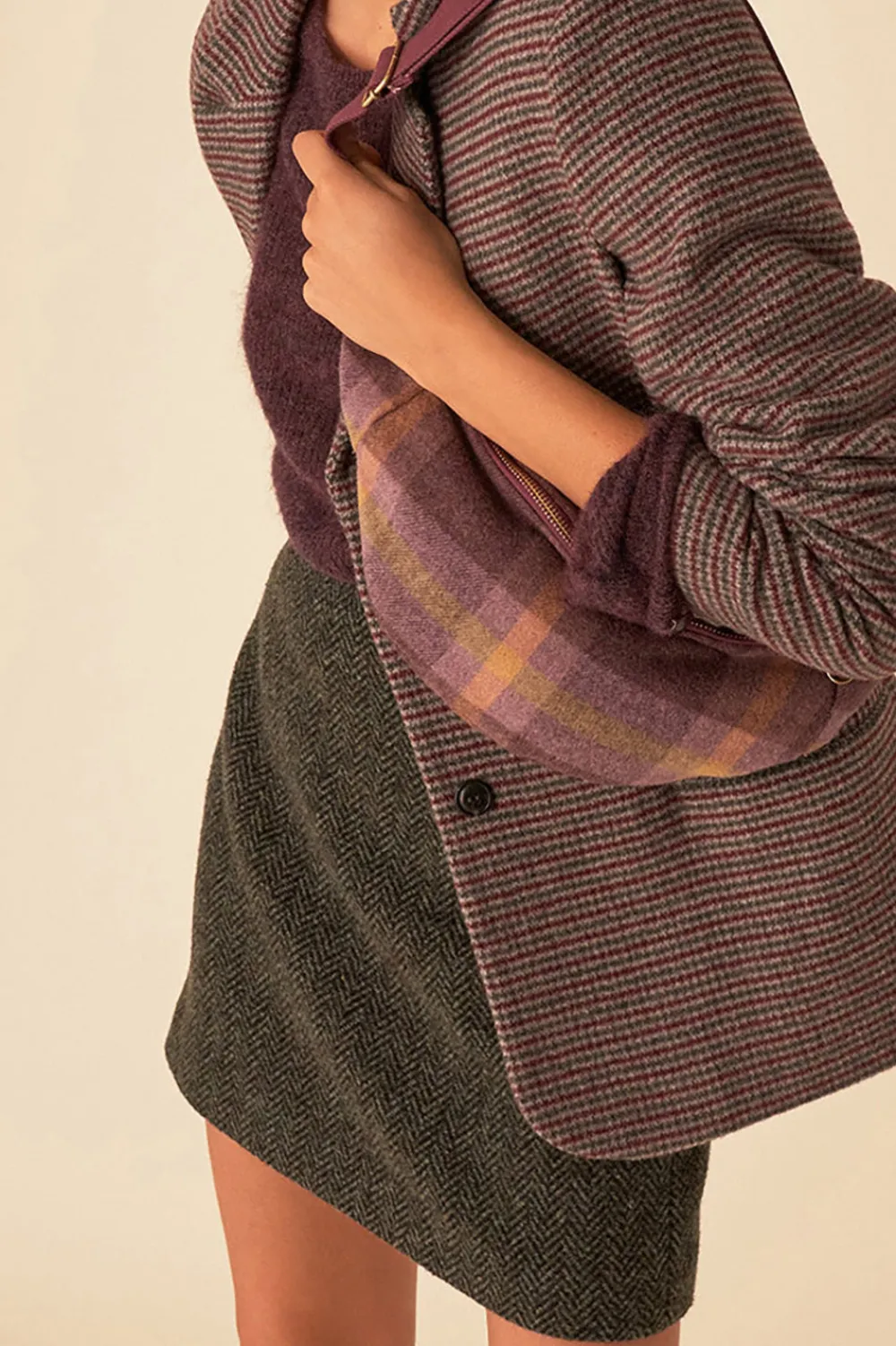 Des Petits Hauts veste ernestine carreaux alison CARREAUXALISON Cheap