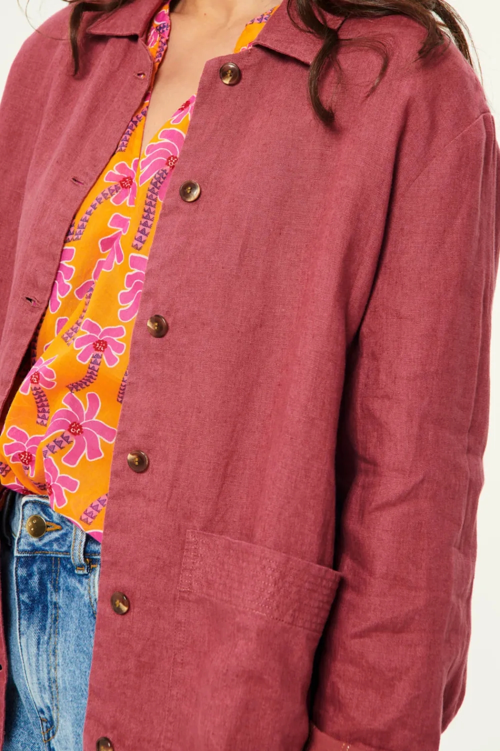 Des Petits Hauts Veste Vermon ACAI Clearance